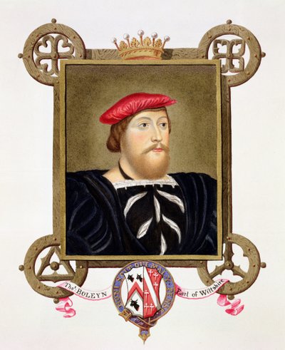 Portrait of Thomas Boleyn (1477-1539) Earl of Wiltshire from 